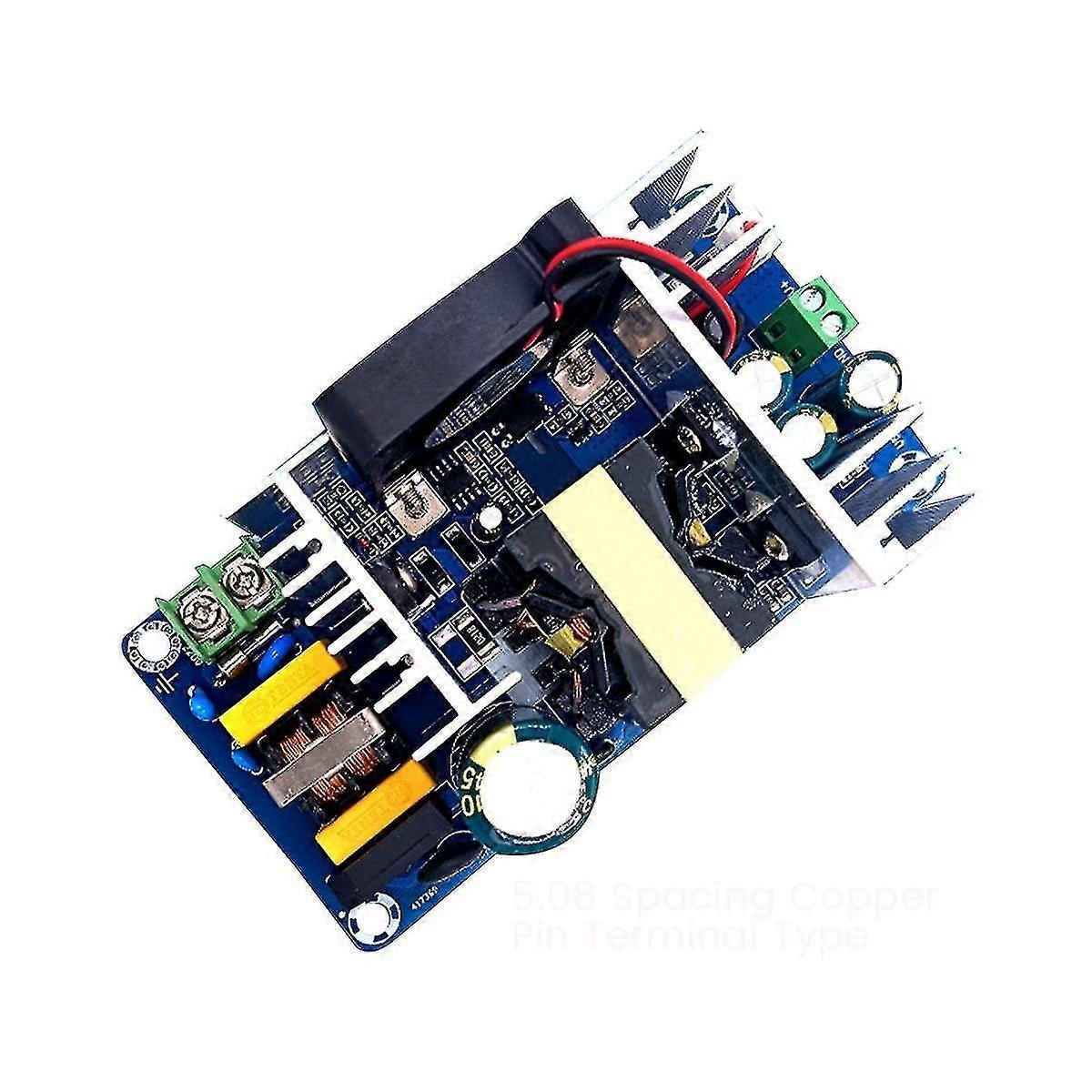 24v 8a Isolation Switch Power Module Ac-dc Step-down Module 220v To 24v Power Board With Fan(5.08 T