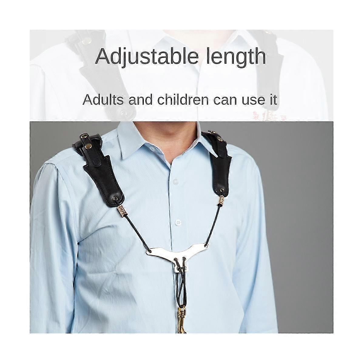 Saxophone Shoulder Neck Strap Adjustable Sax Double Shoulder Strap Harness Sax Musical Instruments