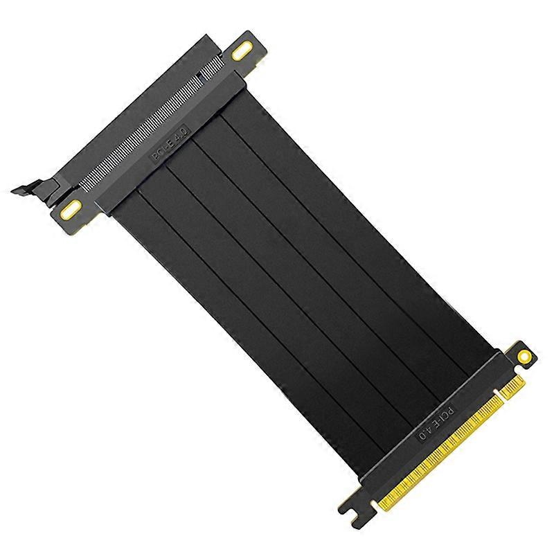 Full Speed PCIE 4.0 X16 Riser Graphics Card Extension Cable Shielded Extender