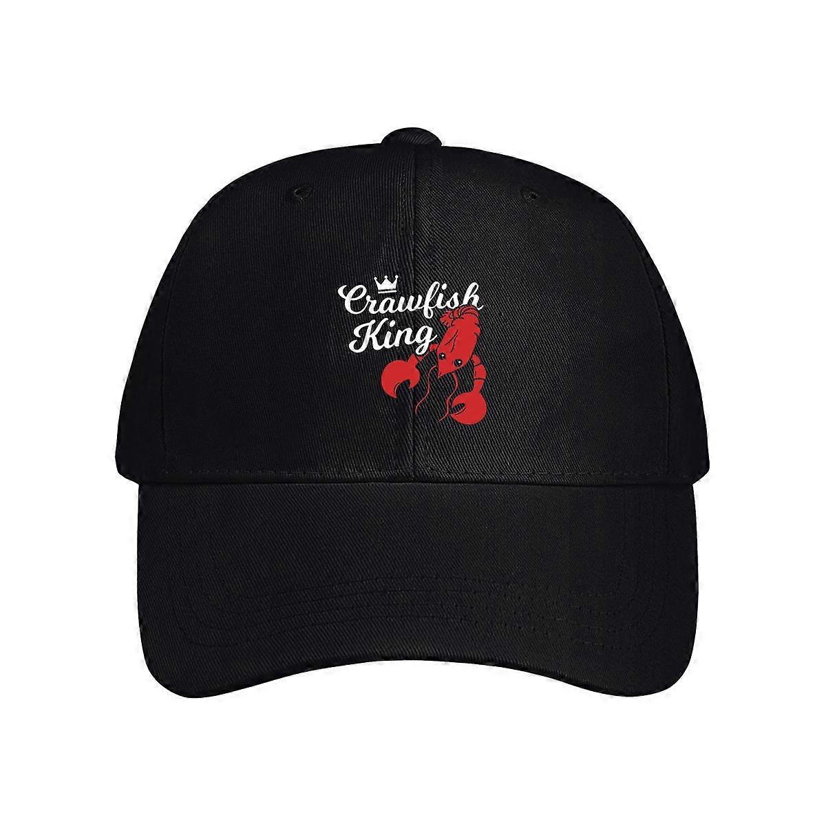 Crawfish King Vintage Baseball Cap