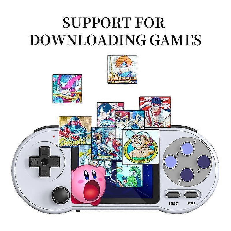 Dww-Console de jeu portable avec joystick 1 pice, systme rtro open source, 3.5" IPS carte TF intgre 2500 jeux supports PSP / PS1 / N64 / NDS