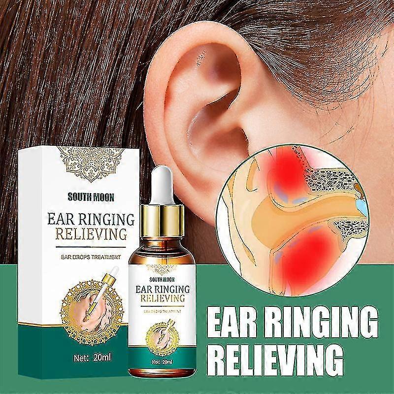 Multipurpose Tinnitus Ear Drops Portable Ear Pain Relief Liquid Profes