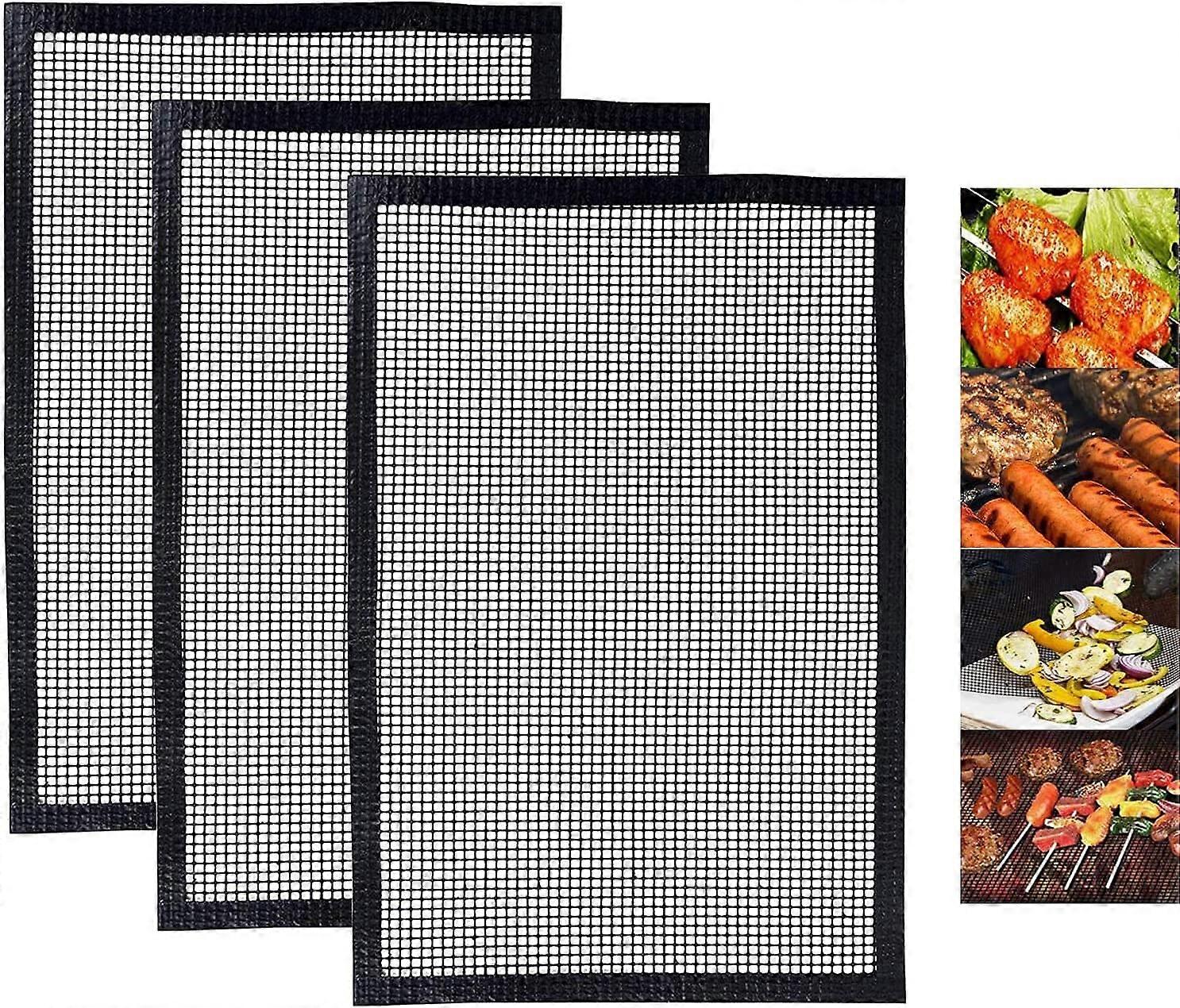 3 pieces grill mat non-stick for baking