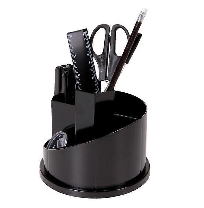 Office Supplies Set, Desktop Accessory Organizer Set, Stapler Set, Rotating Multifunctional Pen Holder