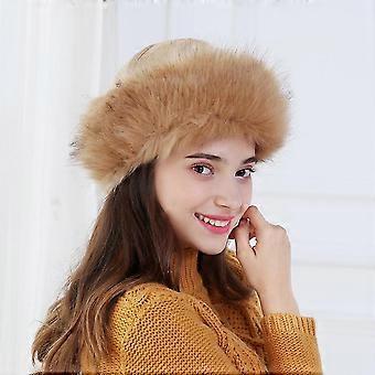 Chapeau De Trappeur D'hiver Bomber Russe Avec Cache-oreilles - Chapeau Chaud Coupe-vent Femmes Filles Temps Froid