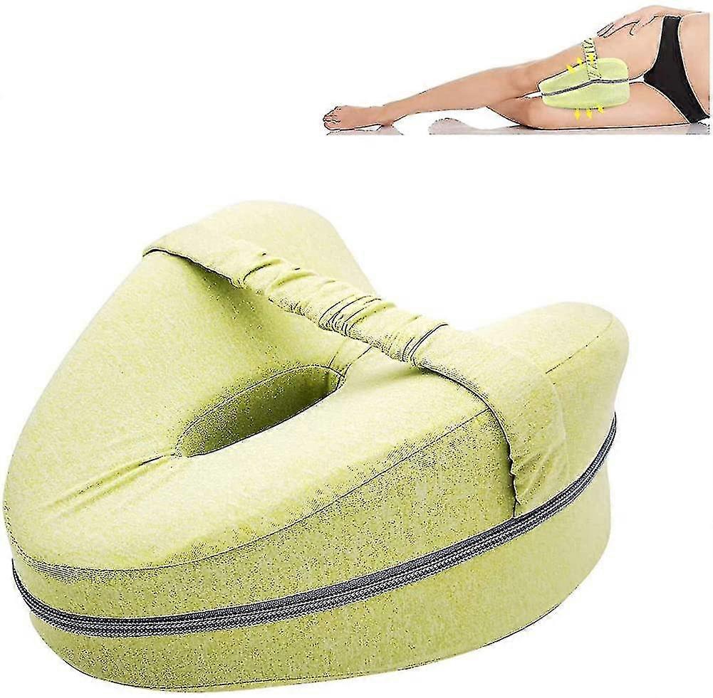 Orthopedic Sciatica Relief Knee Pillow, Knee Pillow Relieves Sciatica Memory Foam Back Pai