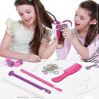 Mädchen Automatische Haarflechter Elektrische DIY Haar weben Maschine Twist Strick Rolle Verdrehte Flechten Haar Styling Tools Mädchen Geschenk