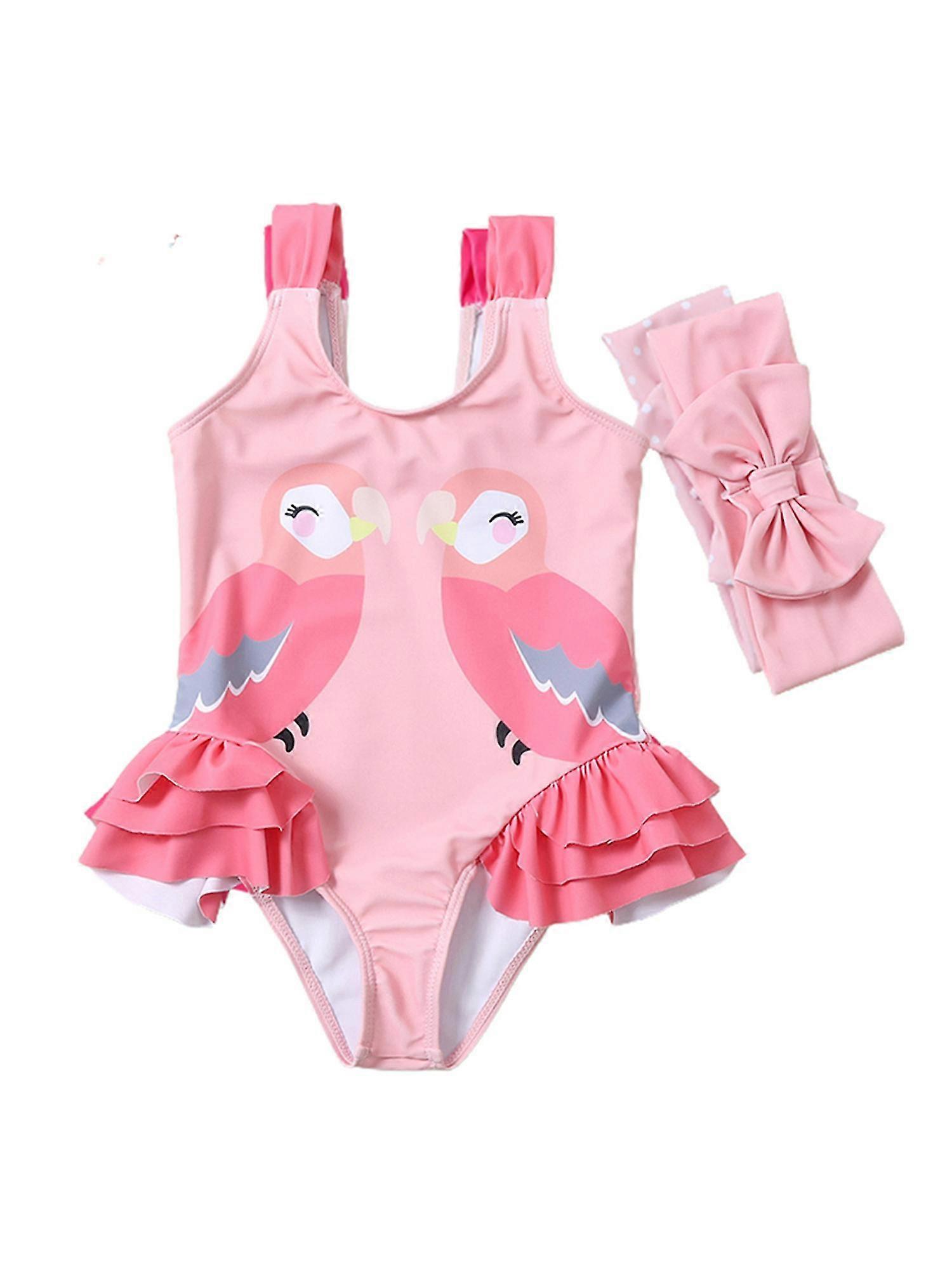 2-6 ans Filles Maillot de bain Ensemble de bandeau