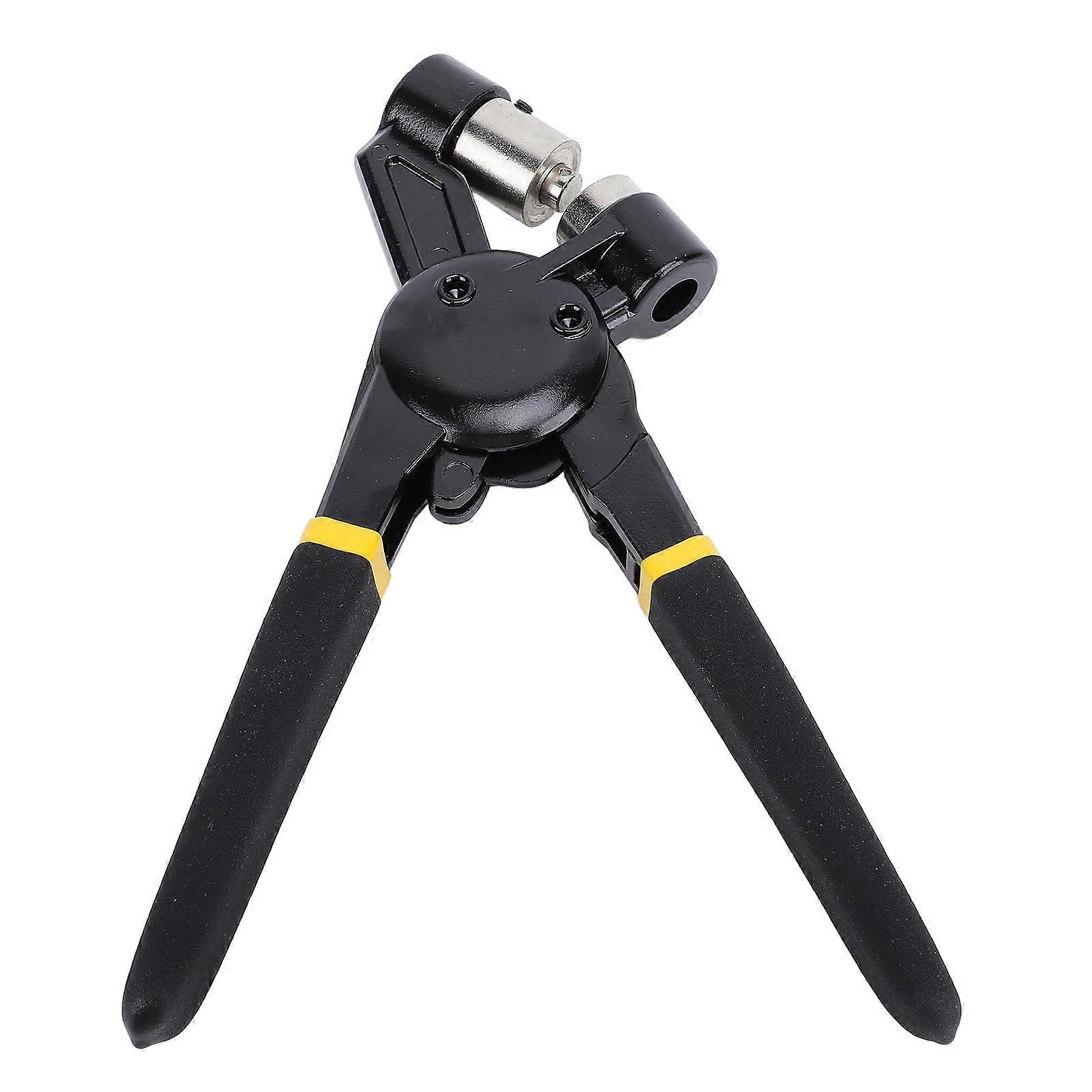 Pinza per pressa manuale, strumento portatile per presse metalliche, bottoni automatici per tessuti impermeabili