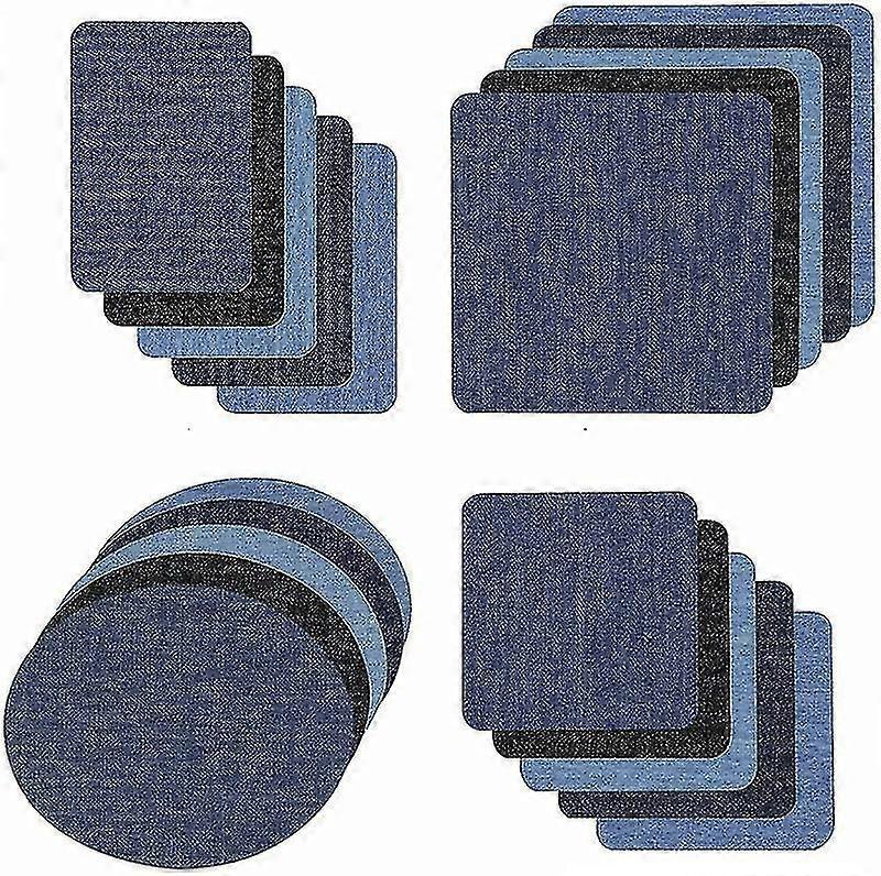 20pcs Jean Patch Jean Denim Patches Repair Patches Kit
