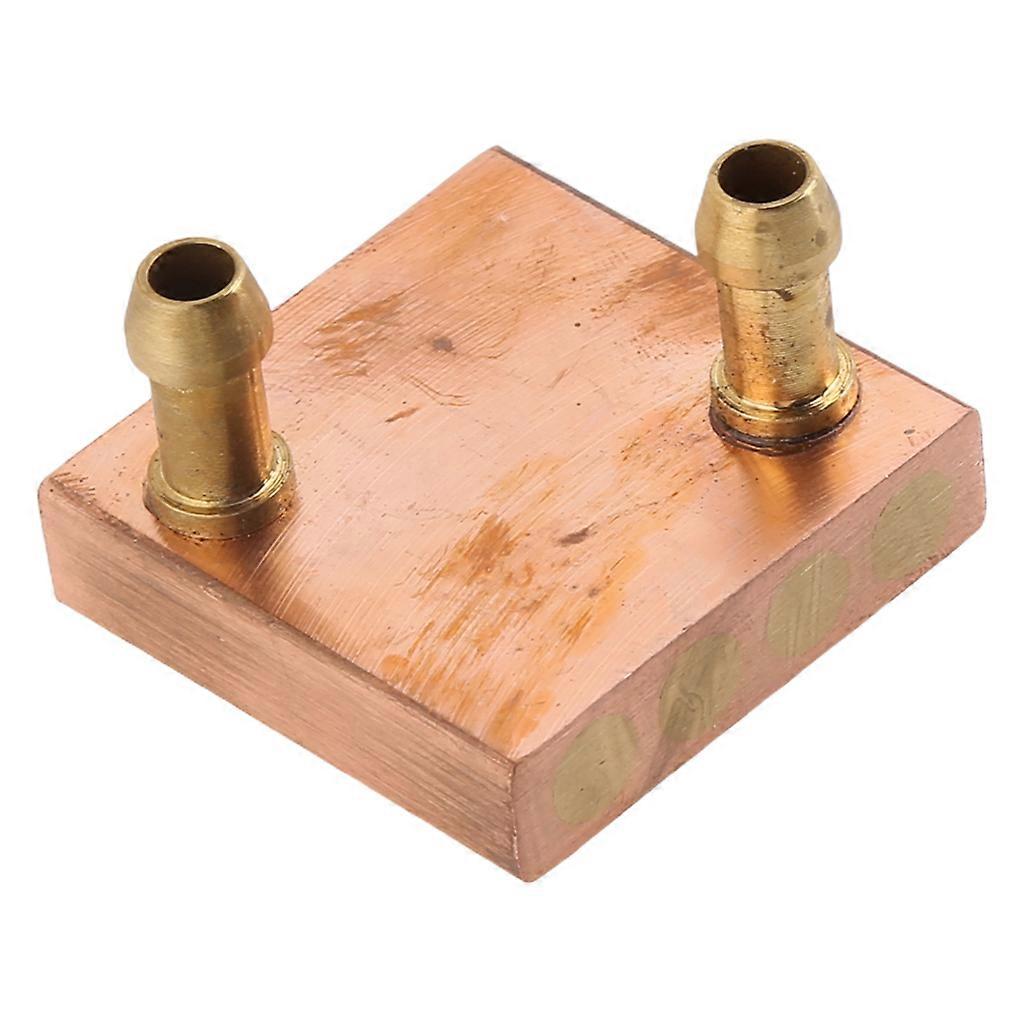 Copper Heat Sink Cooled Water Cooling Block For GPU CPU Radiator Liquid Heatsink
