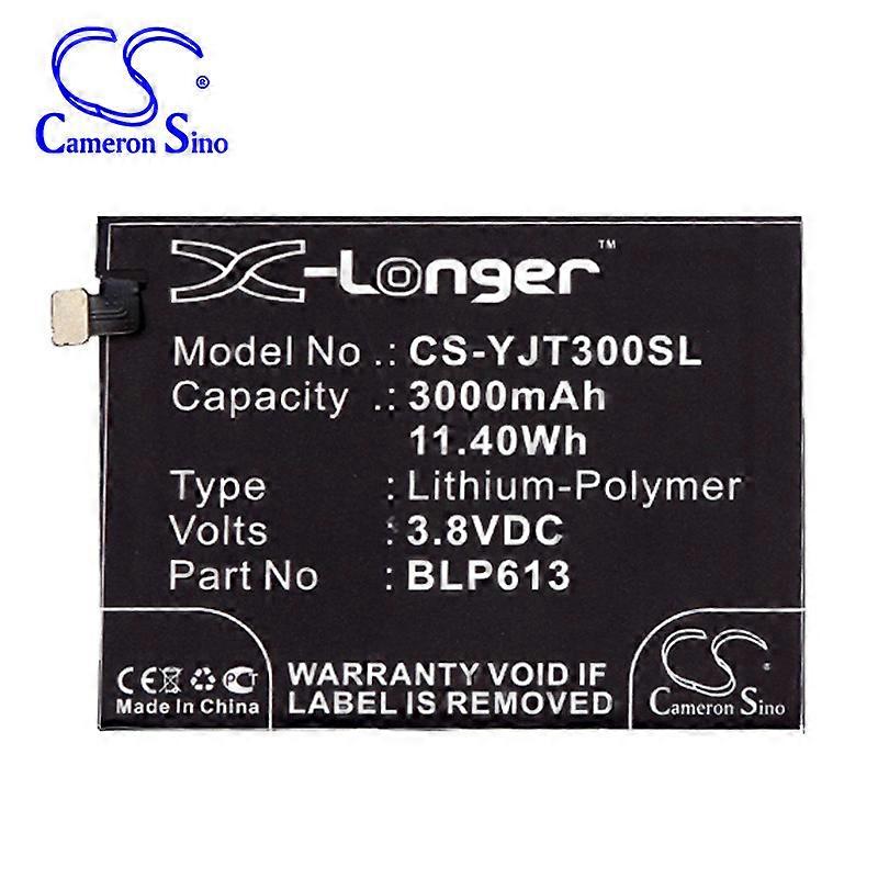 Bateria para celular One Plus Oneplus 3 3 3 Dual Sim A3000 Blp613