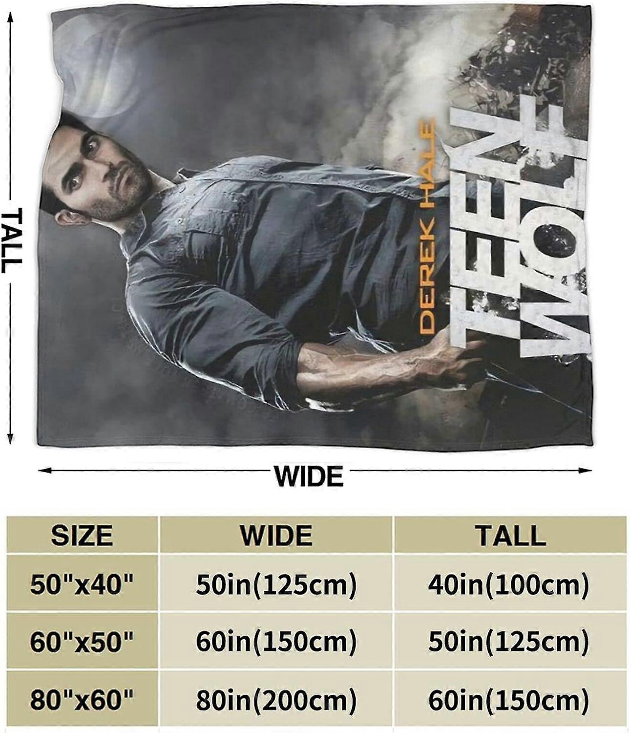 Tyler Hoechlin Blanket Ultra-Soft Flannel Blanket 3D Print Fluffy Plush Blanket Bedding Decor Throw Blanket for Living Room Bedroom Dorm Decor (3Sizes