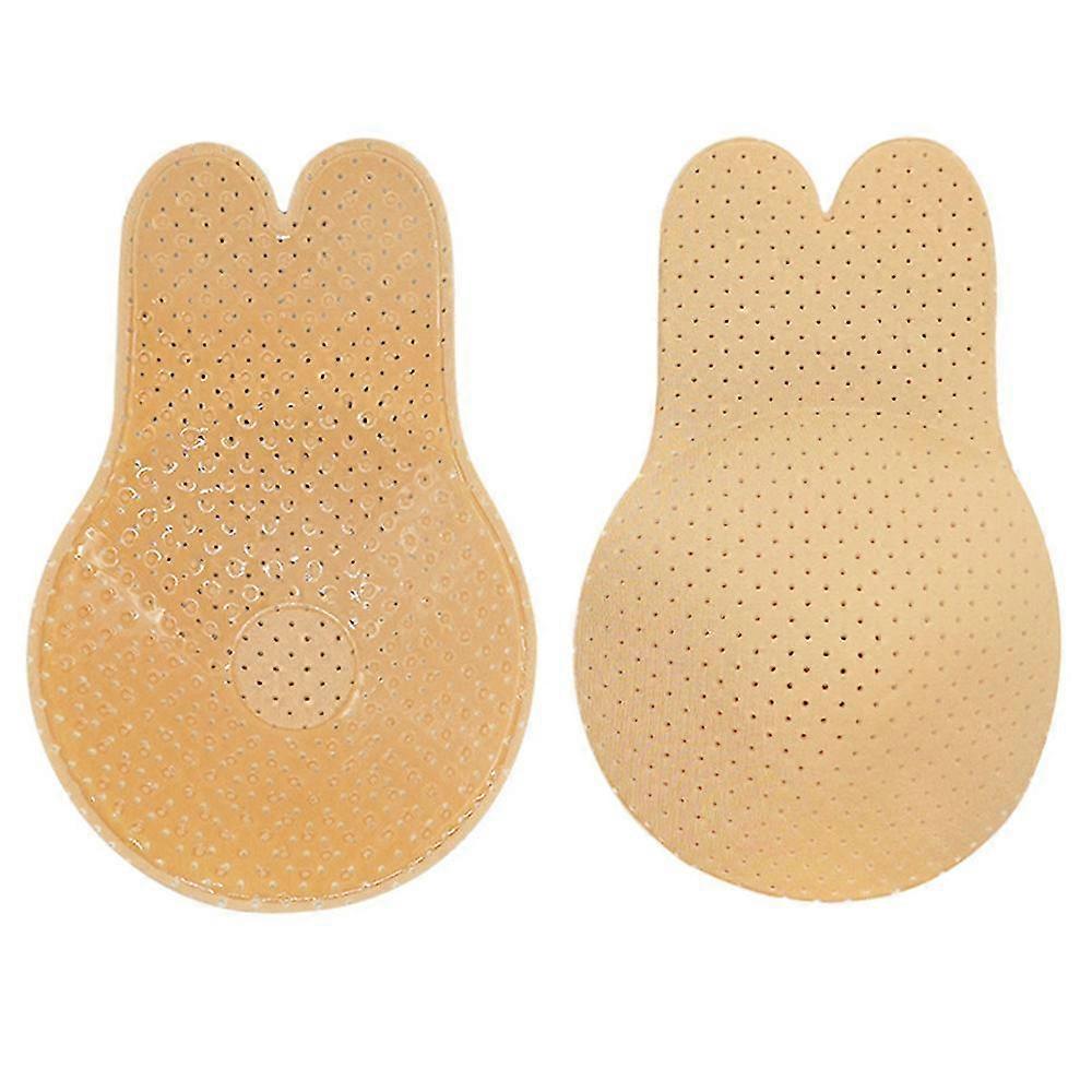 Atmungsaktiver Kaninchenkopf Unsichtbare BH-Pads Selbstklebende Bruststraffung Tape Nippelabdeckung