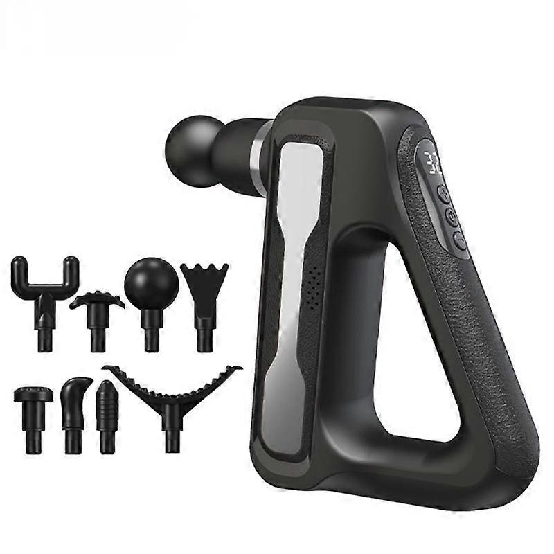 Abdo Electric Massage Gun 32 Level Fascia Deep Tissue Neck Body Back Muscle Sport Massager Relaxation Pain Relief Exercise