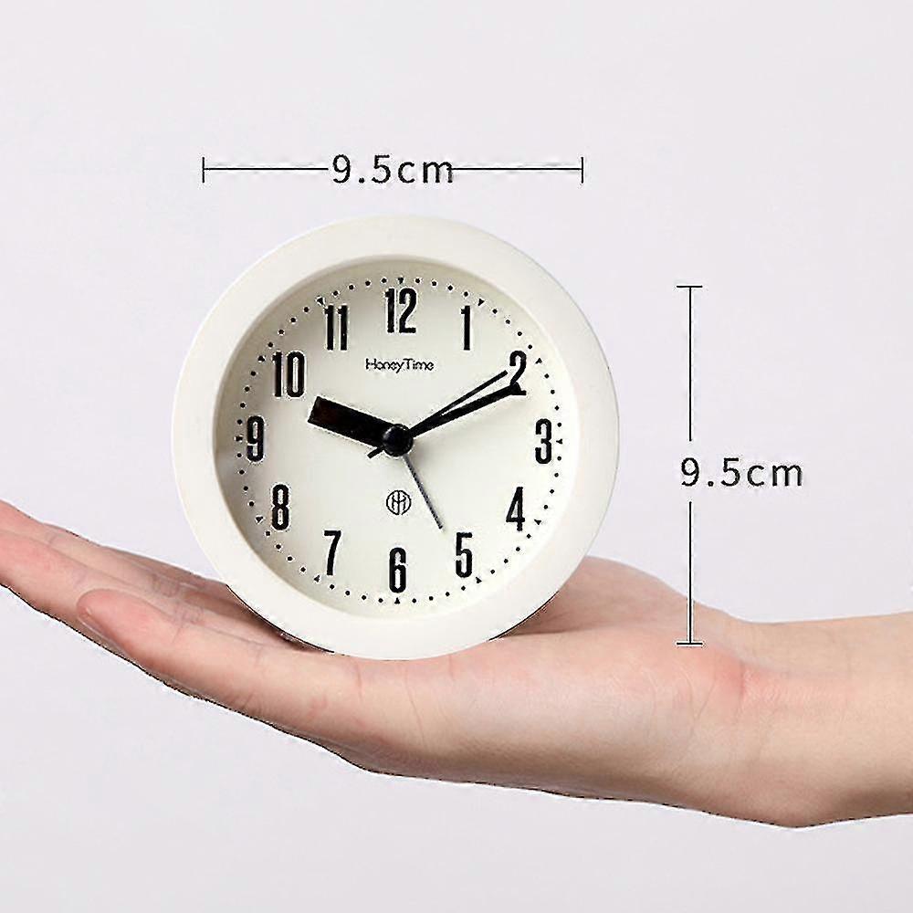 Silent Desktop Small Alarm Clock, Bedroom Clock, Special Luminous Bedside Clock For Students Tw