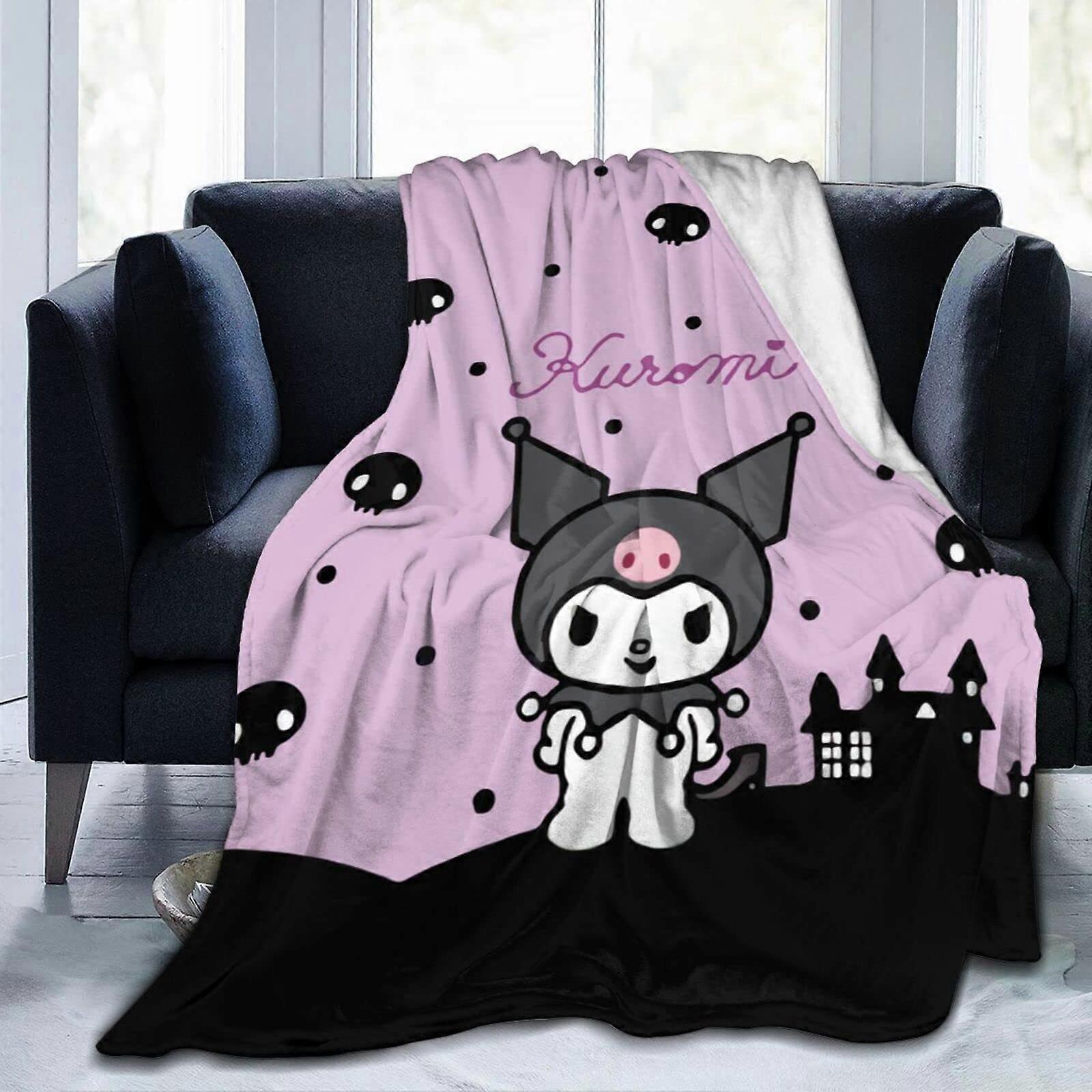 150 * 200 سنتيمتر سانريوس سينامورول كورومي ميميلودي kawaii الكرتون الفانيلا بطانية أنيمي أفخم لينة البطانيات الدافئة التلفزيون هدايا قميص من النوع الثقيل