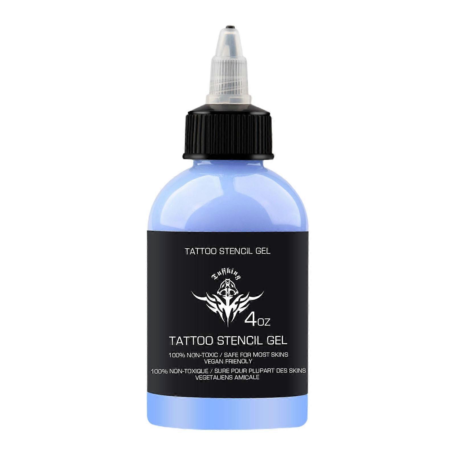 30ml/120ml Τζελ Μεταφοράς Τατουάζ Μακράς Διάρκειας Διαύγεια Γρήγορη Ξηρή Φόρμουλα Φυσικό Συστατικό Μη ερεθιστικό Ήπιο Επαγγελματικό Τζελ Μεταφοράς Στένσιλ Solutio