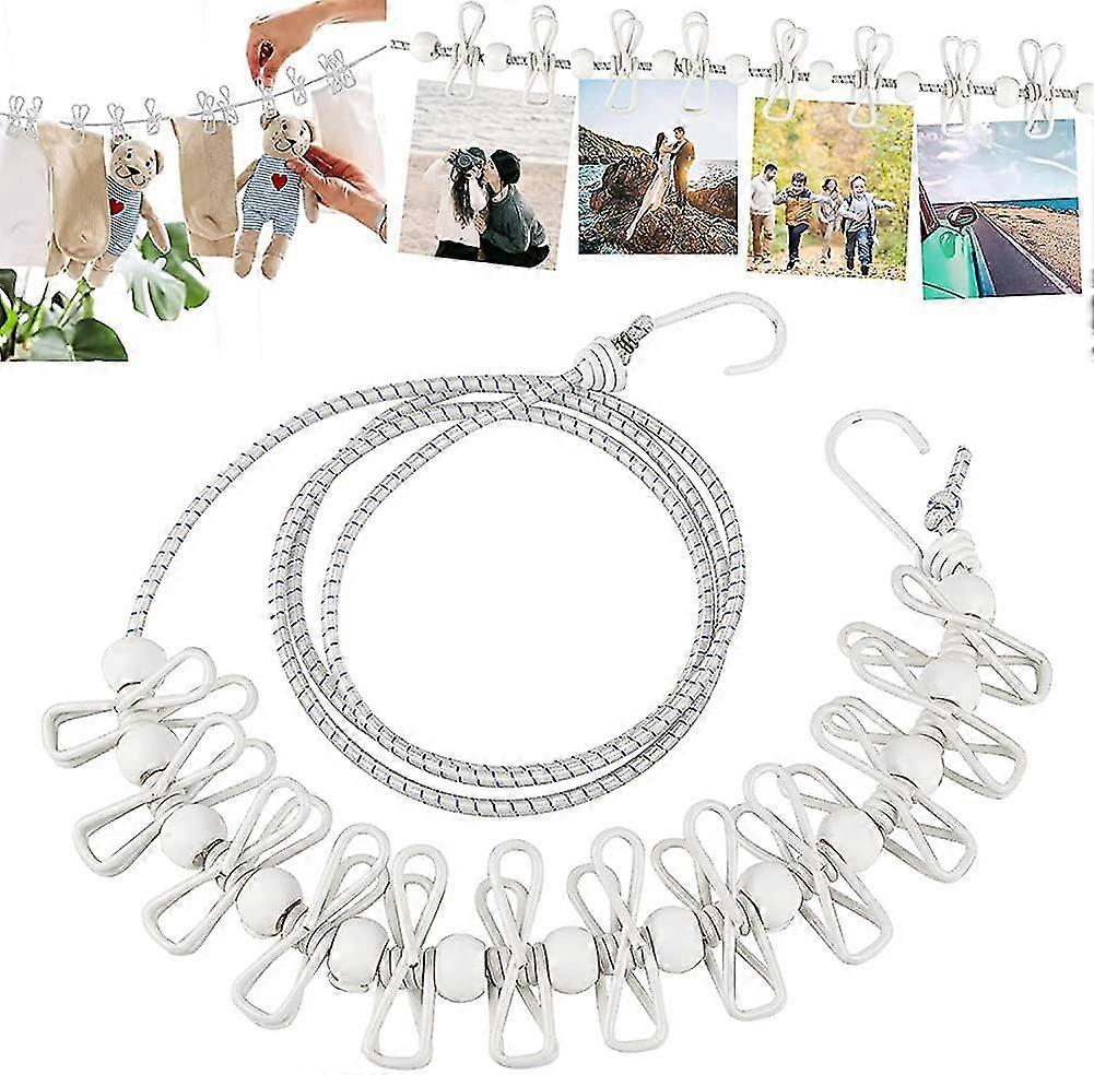 Extendable Clothesline, Camping Accessories For Motorhomes, 180-340 Cm, Camping