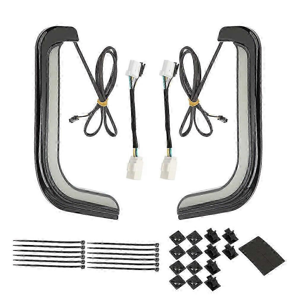Motorcycle Lower Fairing Grill Turn Signal Accent Light LED Running Lamp For Touring Electra Glide FLHT Road King 2006-2013