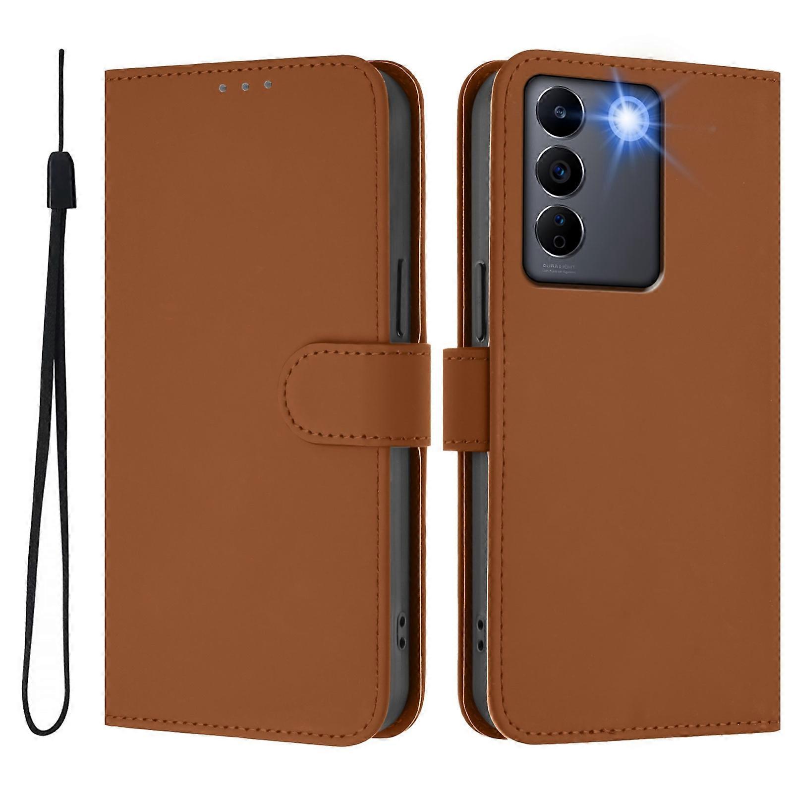 Solid Color PU Case For vivo V27 5G / V27  Pro 5G Global