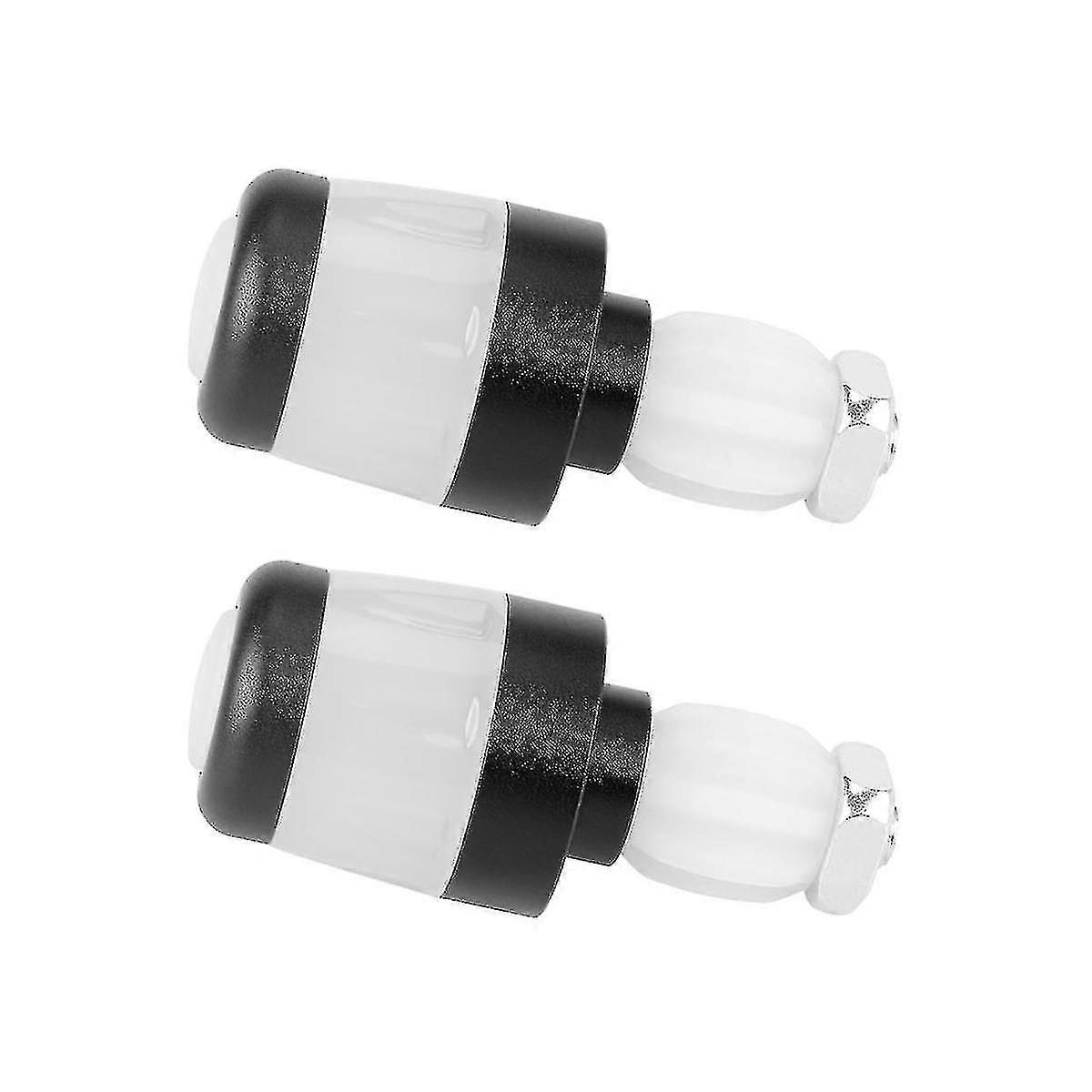 2pcs Electric Scooter Handlebar Lights Led Warning Light Handlebar End Plugs Waterproof Turn Signal