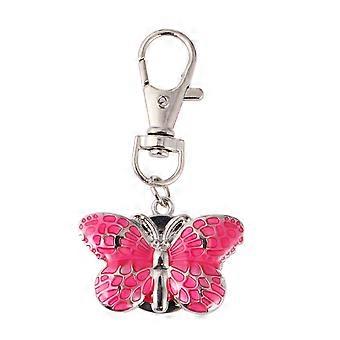 1PC Keychain Hanging Watch Delicate Shape Pocket Watch Cartoon Quartz Keychain Pocket Watch Portable Keychain Hanging Watch for Girl Students Women Us
