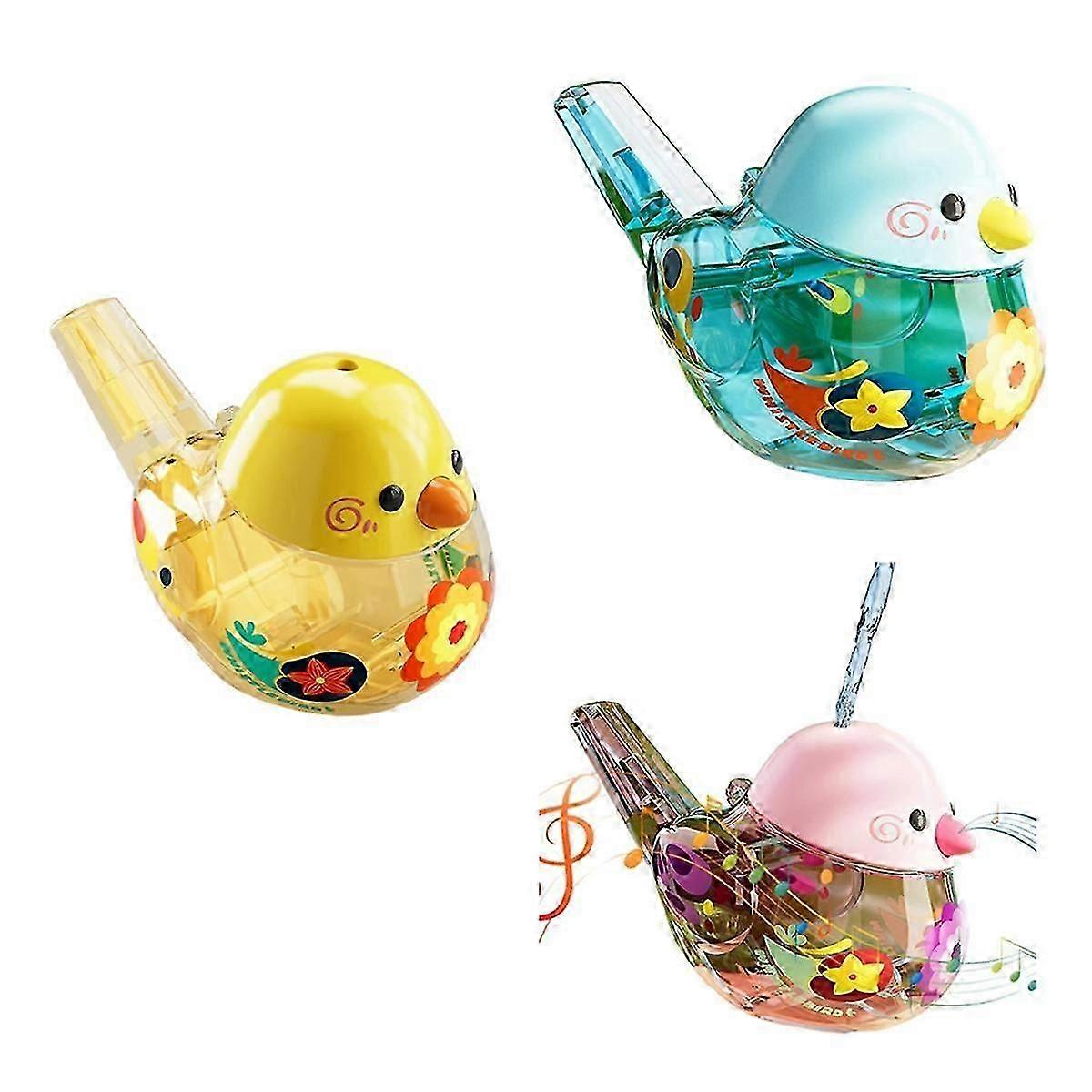 Waterfowl Whistle, Warbler Whistle, Bird Water Whistle With Lanyard, Children's Bird Singing Waterfowl Whistle