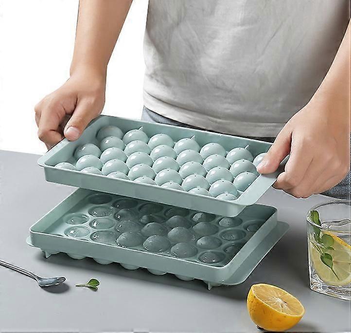 Plastic ice cube mold refrigerator ball large capacity ice mold ice box