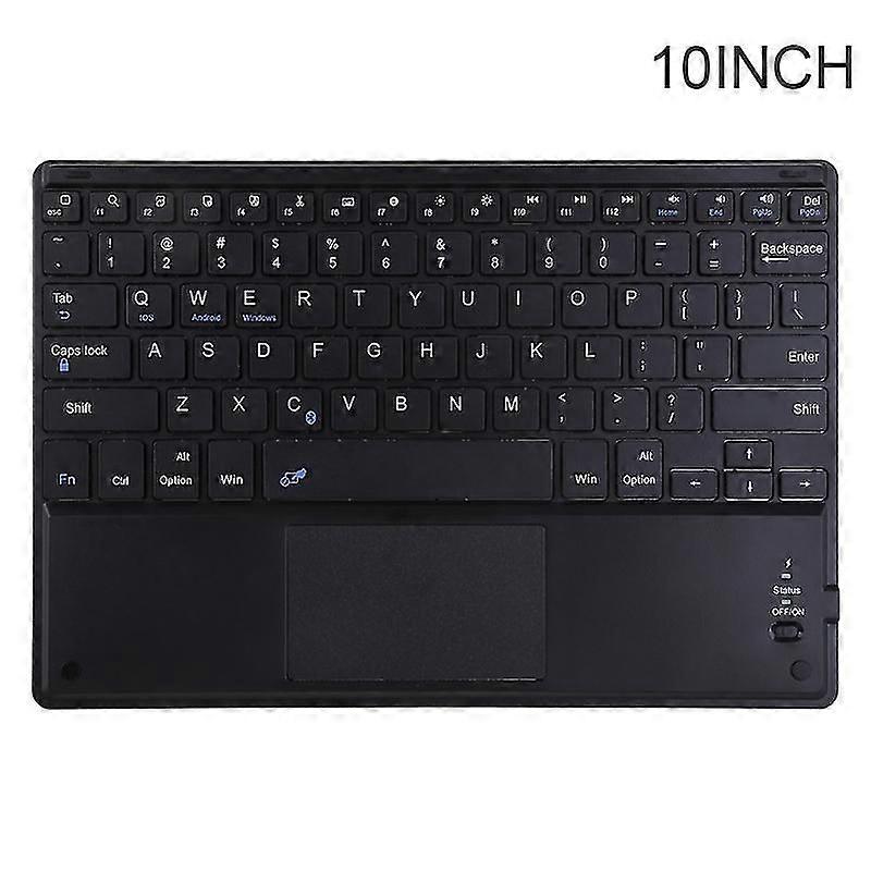 7/9/10 Inches Wireless Bluetooth-compatible Lightweight Keyboard With Touchpad Cellphone Tablet Keyboard Portable Travel