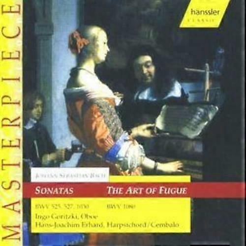 Johann Sebastian Bach Sonatas - The Art of Fugue (Goritzki Erhard) CD (2001)