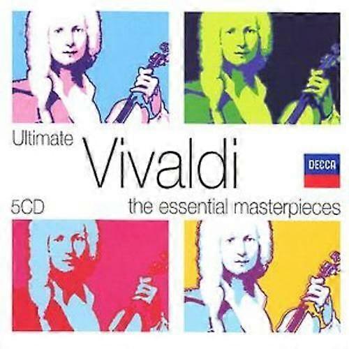 Antonio Vivaldi Ultimate Vivaldi The Essential Masterpieces CD 5 discs