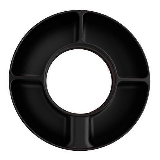 Silicone Tumbler Snack Bowl Reusable Snack Ring for 40 oz Tumbler with Handle 4 Compartment Snack Tray Container Platter