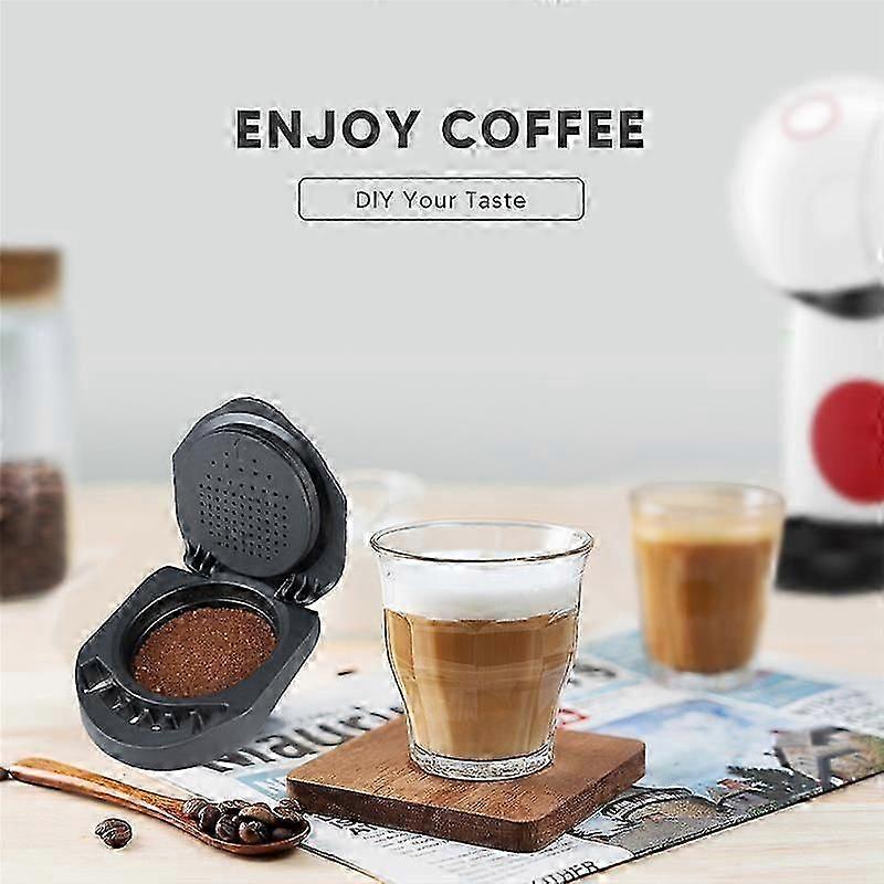 محول تحويل الكبسولة القابلة لإعادة الاستخدام كبسولات مسحوق القهوة تحويل صينية لصانع Dolce Gusto صينية مسحوق كبسولة القهوة