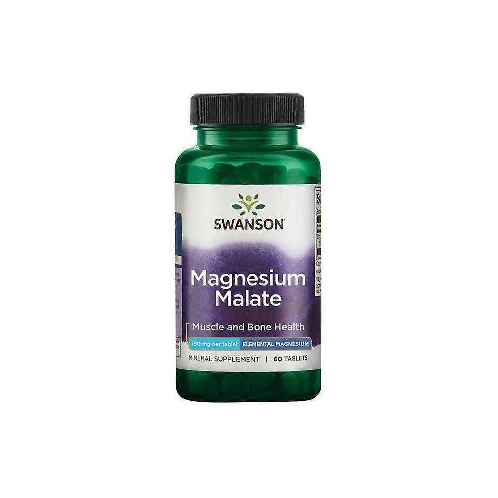 Swanson Magnesium Malate (60 tablets) 7454