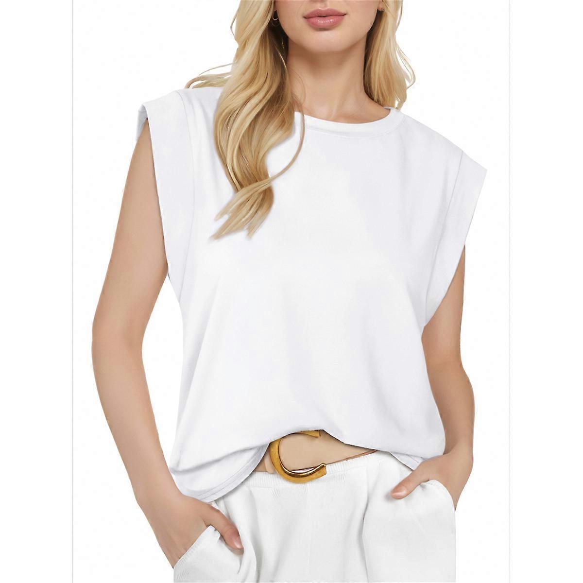 Dames Zomer Casual Tank Wit