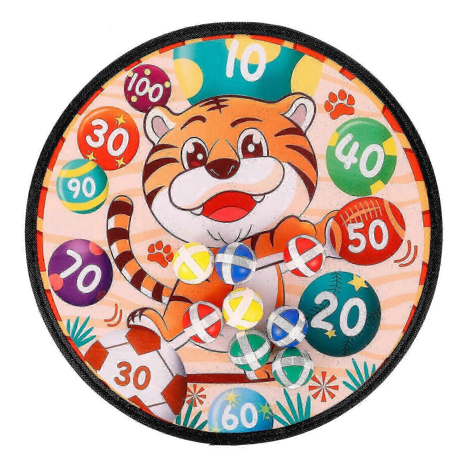 1 készlet kisgyermekek Dart társasjáték ragadós labdákkal Gyerekek dart társasjáték játék