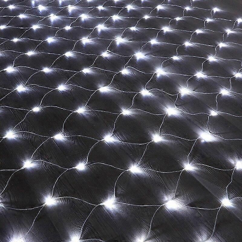 1 Pcs LED Net Screen Fairy String Lights Christmas Decoration New Year Outdoor Lights Jialan Street Jialan 1.5x1.5m 96LED WBL