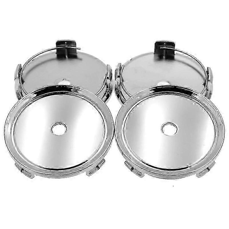 4pcs 75mm κεντρικό καπάκι πλήμνης τροχού αυτοκινήτου κενό κάλυμμα Abs τροχούς ζάντες ελαστικών Hubcaps αντικατάστασης κανένα λογότυπο Emble