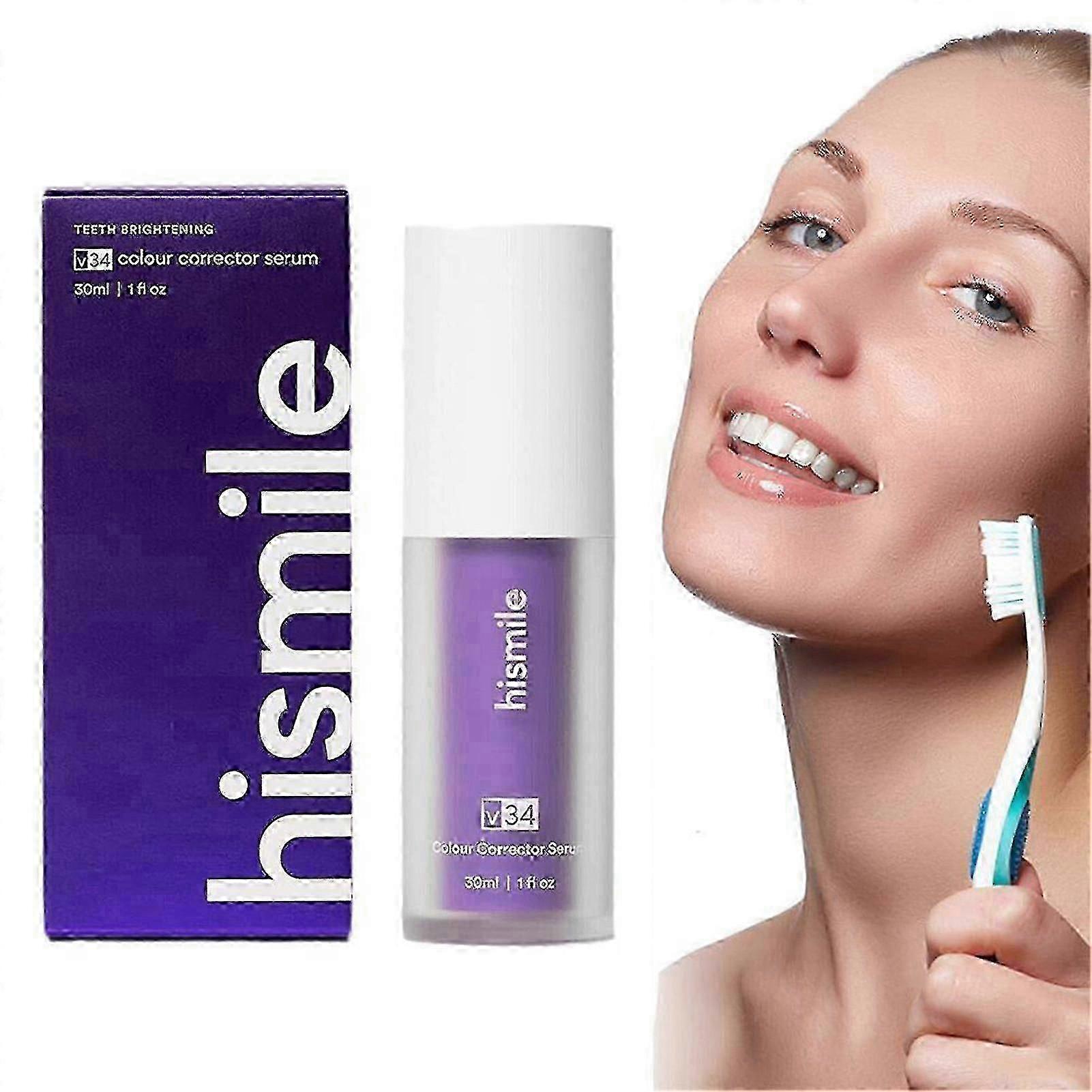 30ml V34 Foam Toothpaste Teeth Toothpaste Safe Teeth Remover Toothpaste For Home Families