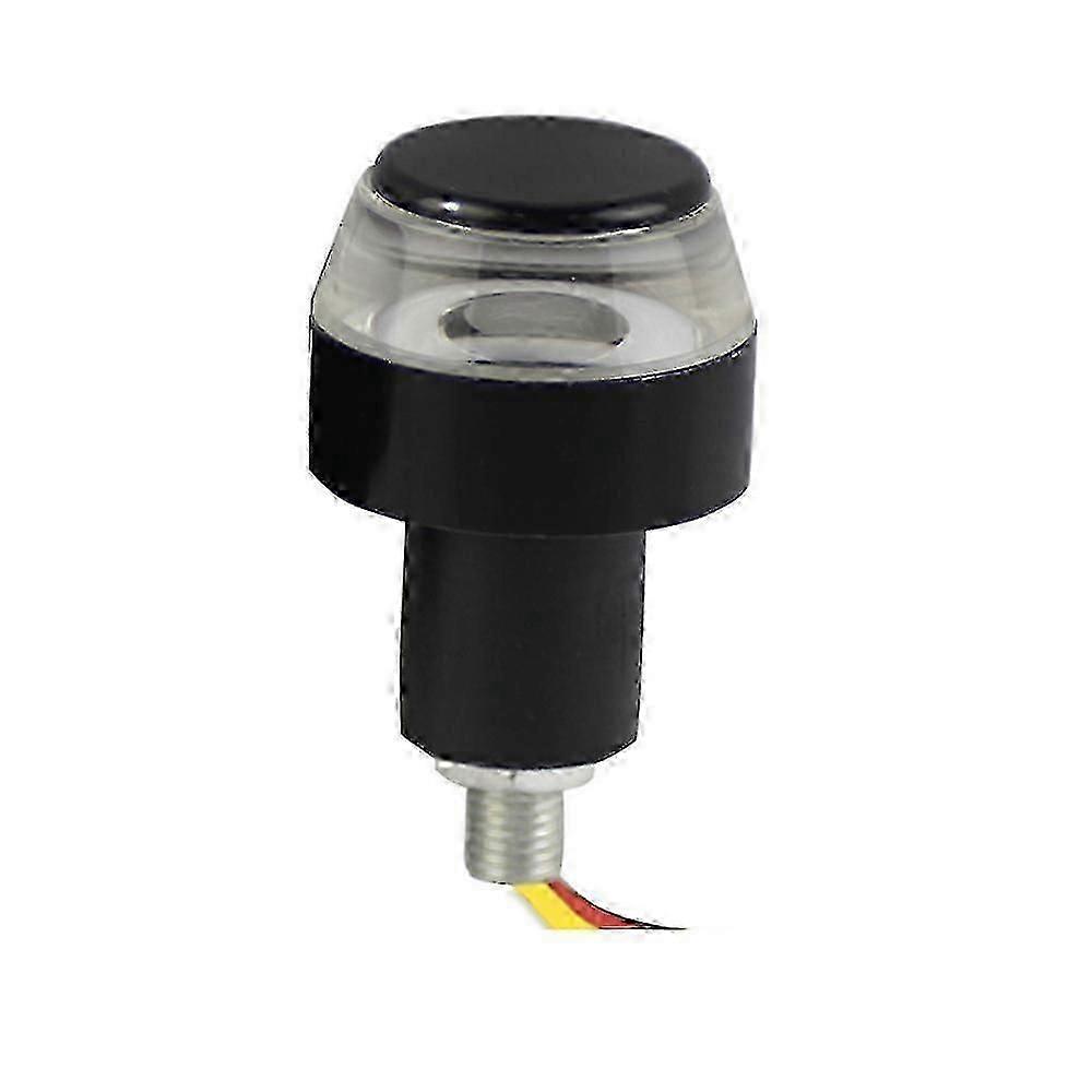 2pcs Led Motorcycle Handlebar End Signal Lights Indicator Flasher 22mm Marker Lamp Universal Grip Side Direction Light