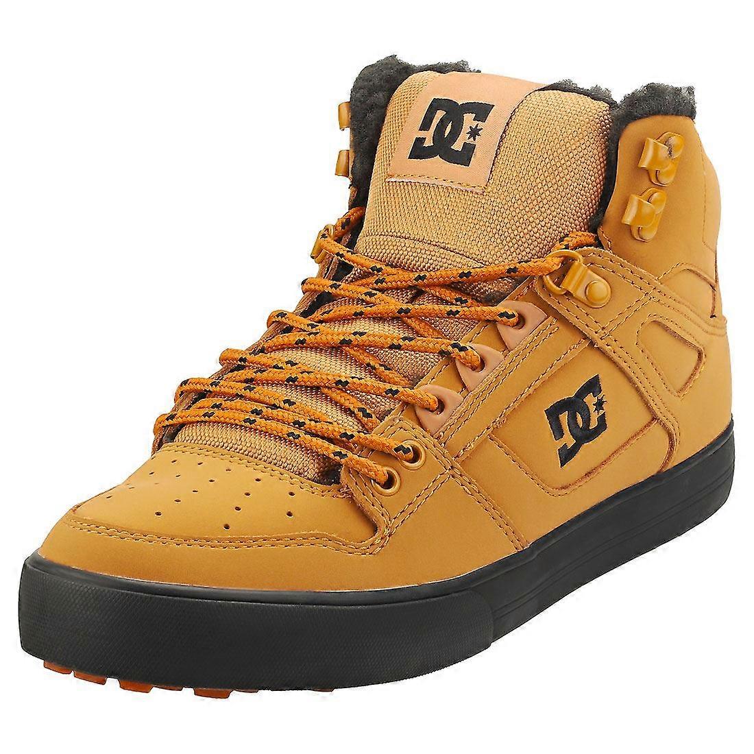 DC Shoes Pure High-top Wc Mens Casual Trainers in Wheat