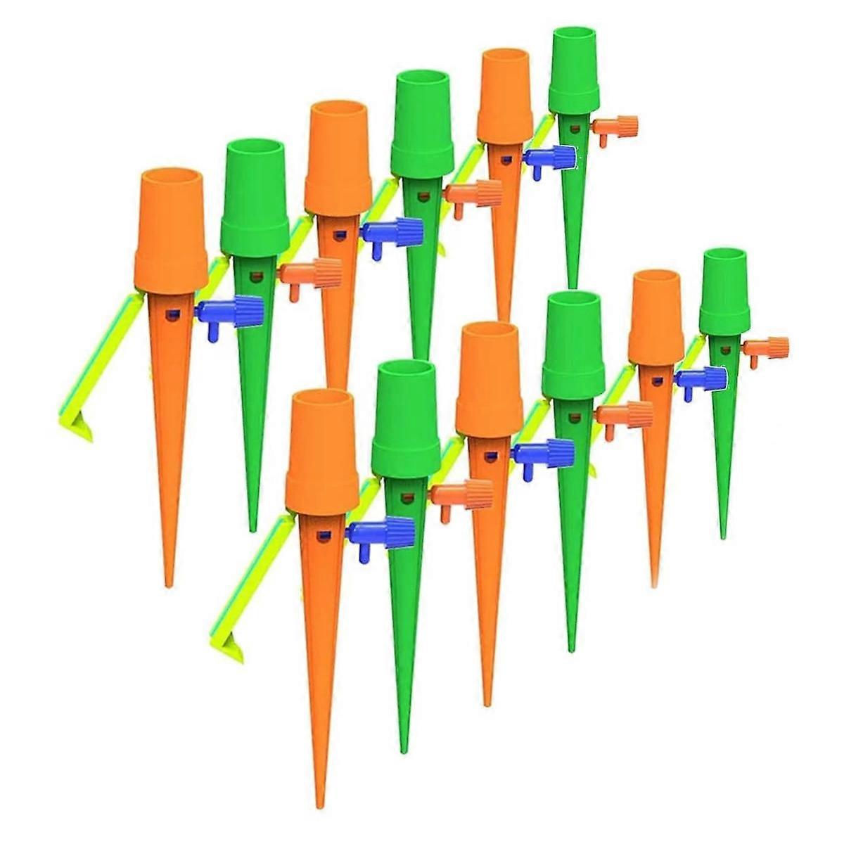 Self-Watering Plant Spikes, Adjustable Drip Irrigation System