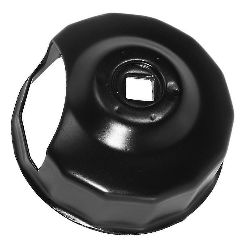 Motorcycle Steel Oil Filter Wrench End Cap Style 76mm Black for 883 Touring Street Glide Road Glide FXDB
