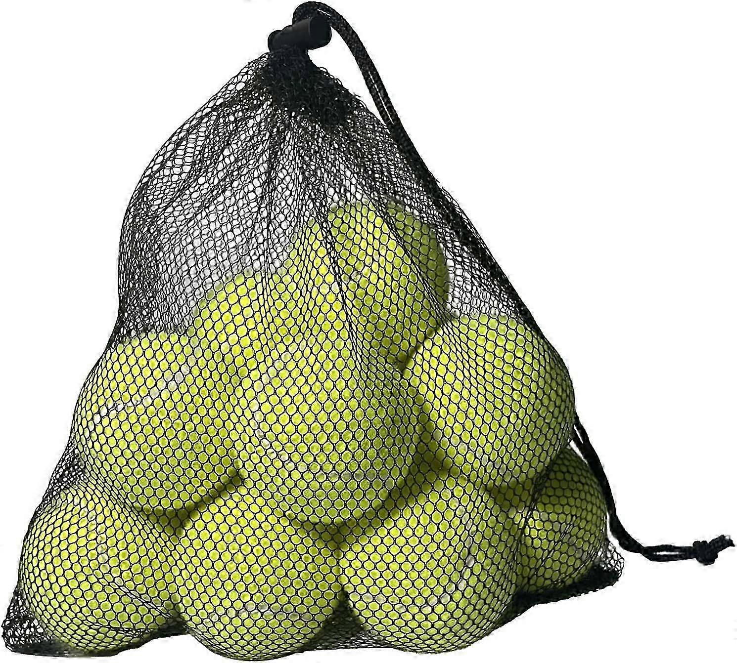 Πακέτο WXH12 Προηγμένες μπάλες τένις κατάρτισης Πρακτική μπάλα τένις με τσάντα μεταφοράς πλέγματος Μπάλες τένις κατάρτισης Ασκήσεις τένις για αρχάριους