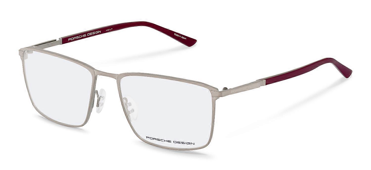 Eyewear Frames Porsche Design P8397 B grey, red 57/18/145 MAN