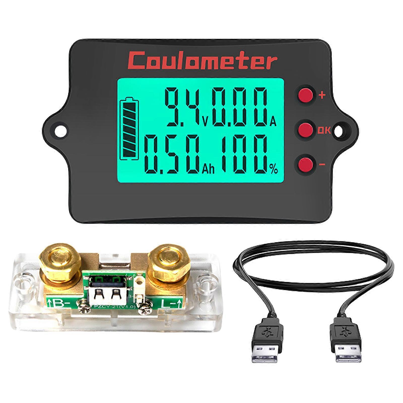 LCD Display Digital Current Voltage Power Energy Meter Multimeter Ammeter Voltmeter Fit for Engineers with High Accuracy