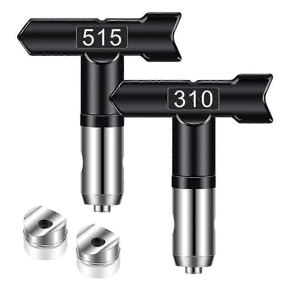 Tips, 2Pcs Airless Paint Sprayer Tips Reversible Tips for Airless Paint Sprayer Machine Paint Nozz