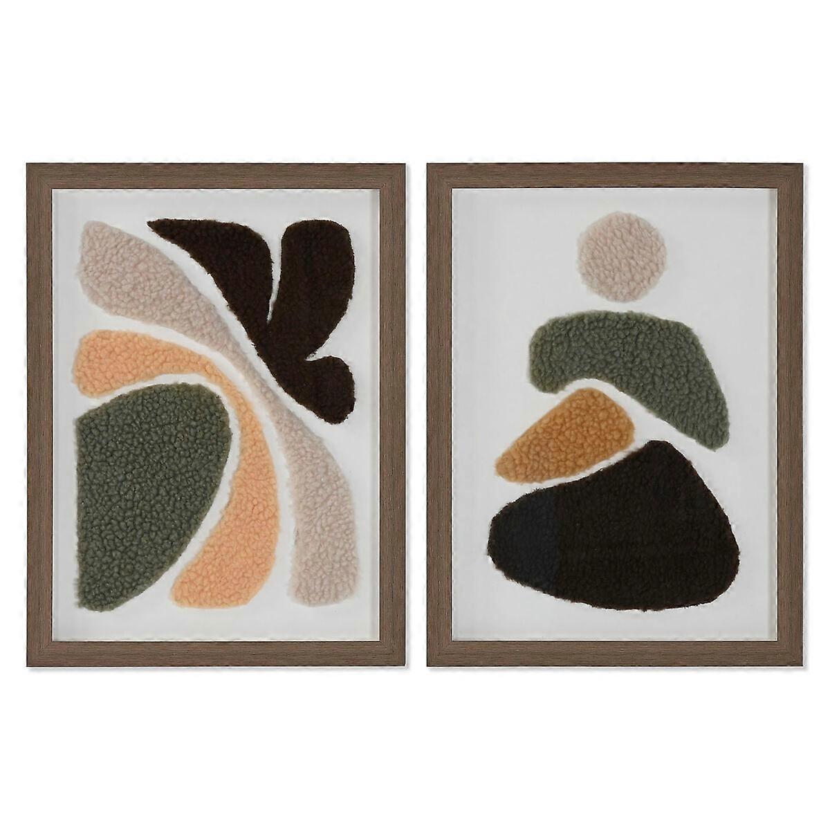 Painting 3D Home ESPRIT polystyrene 30 x 2,5 x 40 cm