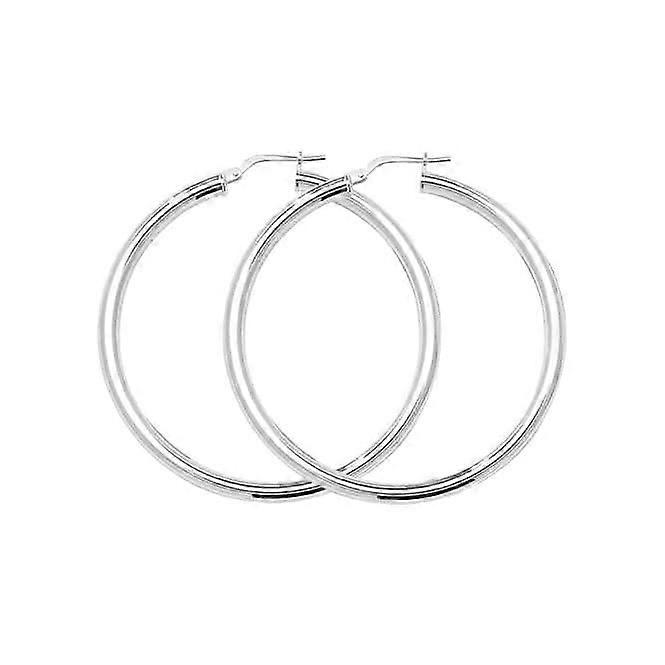 Acotis Silver Hoop Earrings G5182